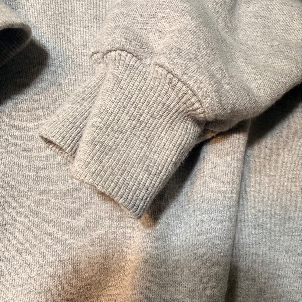 Champion UNC Tar Heels Crewneck Sweatshirt Gray Embroidered Logo XXL - Picture 6 of 11